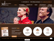 Tablet Screenshot of musikwochen.com